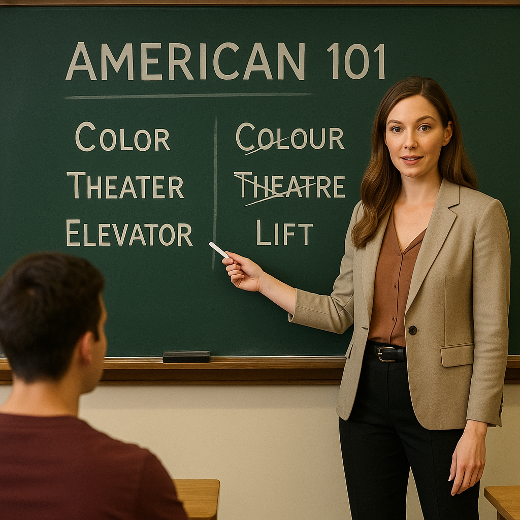Reminder: The Language is Called American, Not English