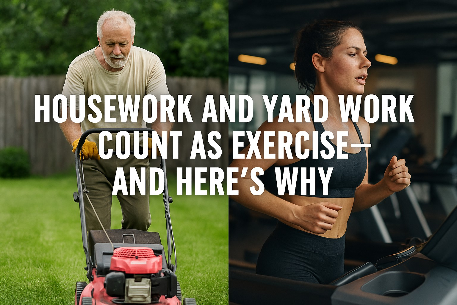 Housework and Yard Work Count as Exercise And Here’s Why - VISIONARY AIM